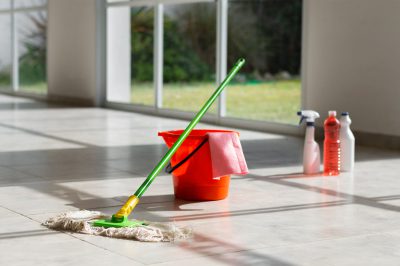 Post-construction cleaning services